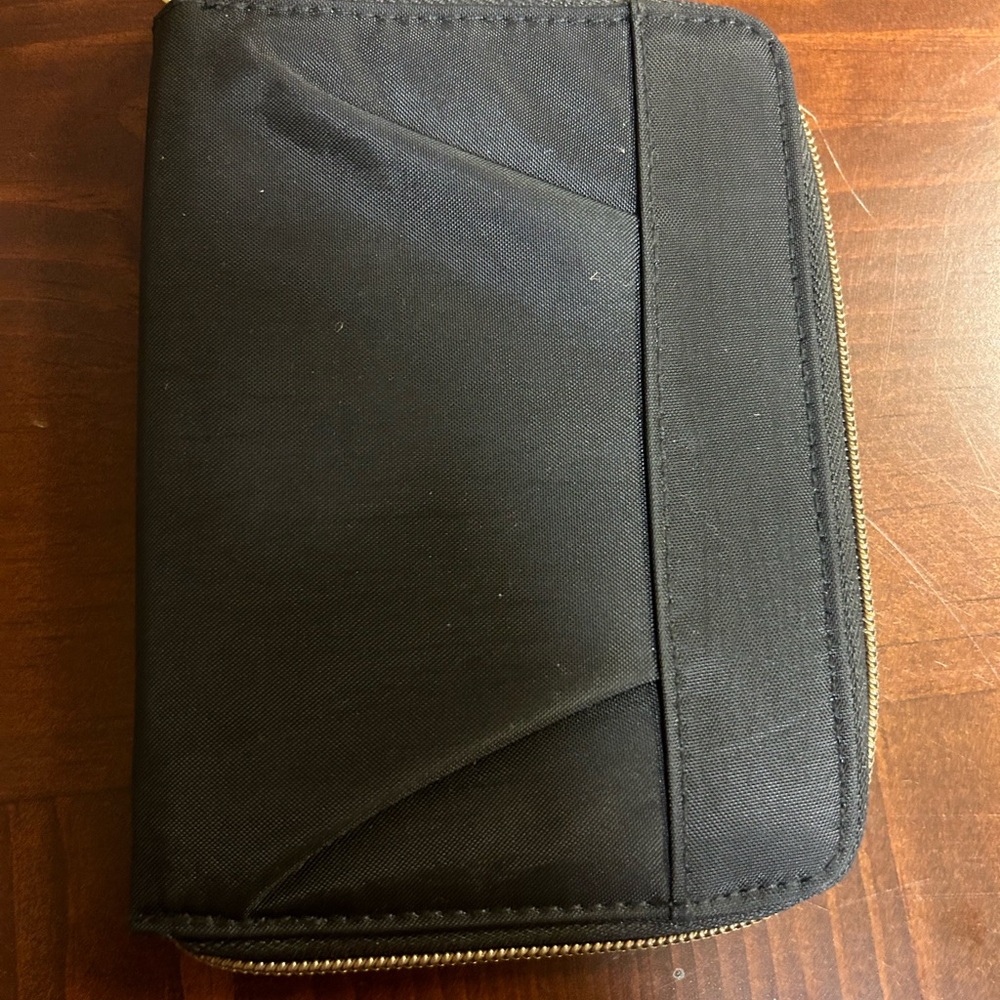 Black Passport Wallet